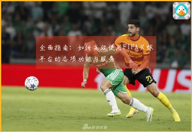 全面指南：如何高效使用FIFA买球平台的各项功能与服务