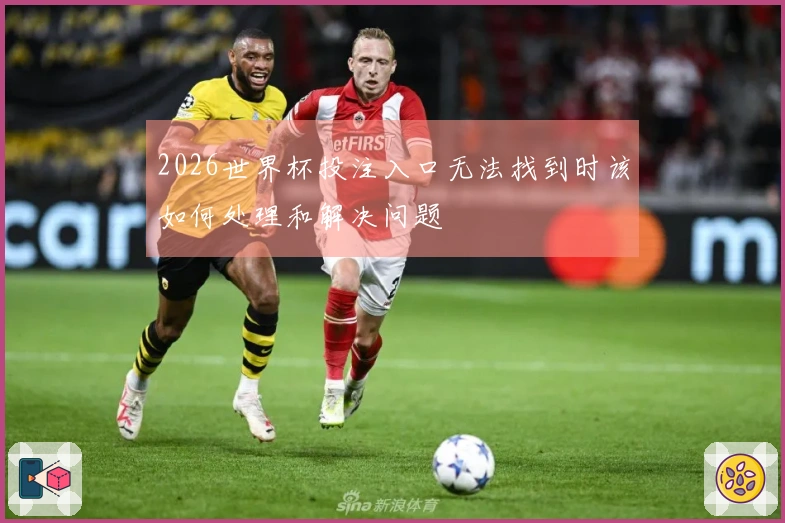 2026世界杯投注入口无法找到时该如何处理和解决问题
