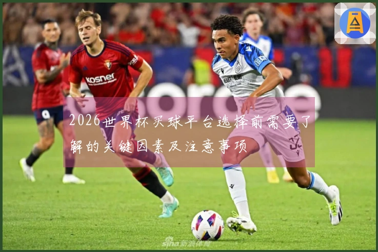 2026世界杯买球平台选择前需要了解的关键因素及注意事项