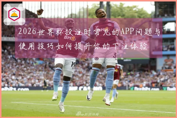 2026世界杯投注时常见的APP问题与使用技巧如何提升你的下注体验